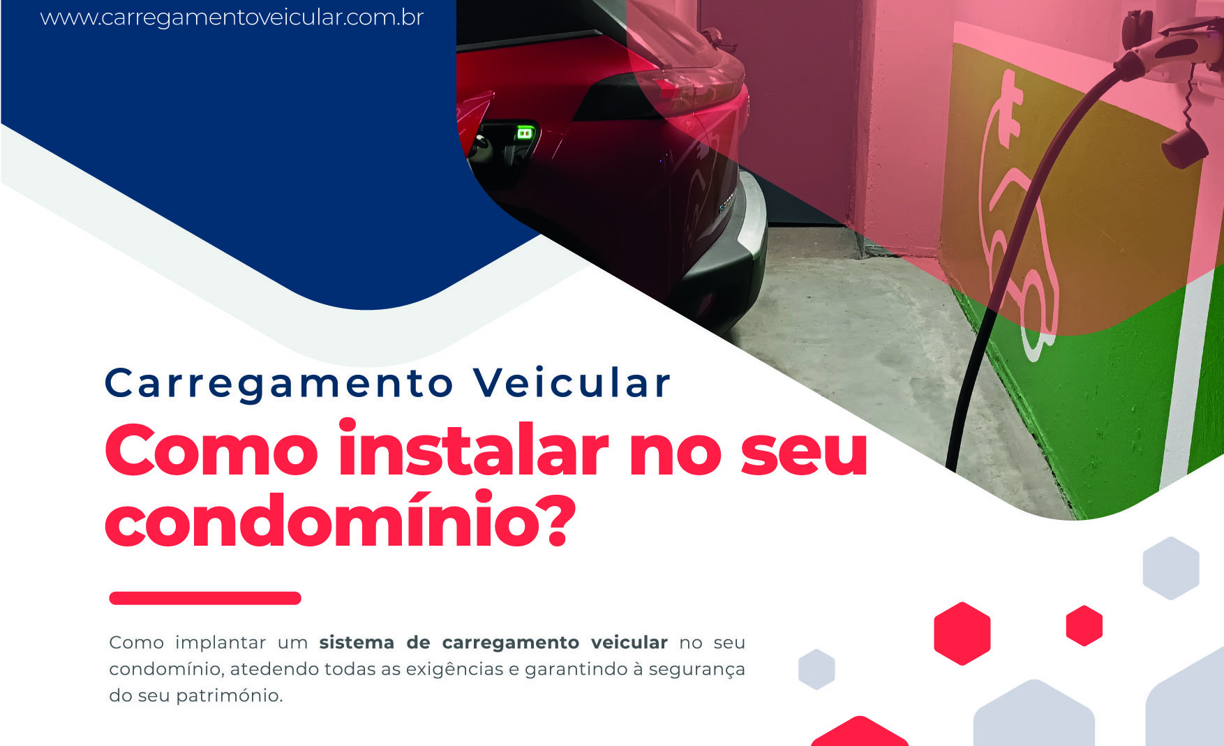 Capa do e-book sobre como instalar sistemas de carregamento veicular em condomínio